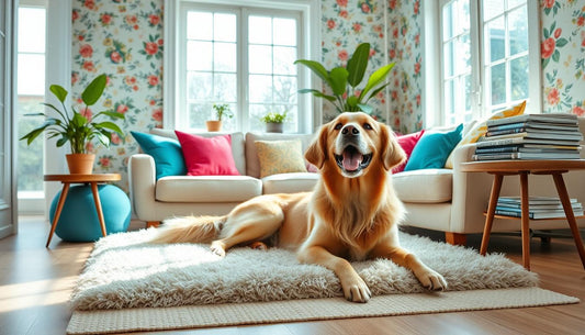 Gute-Laune-Wohnideen mit Hund: Dopamine Decor trifft auf tierische Liebe