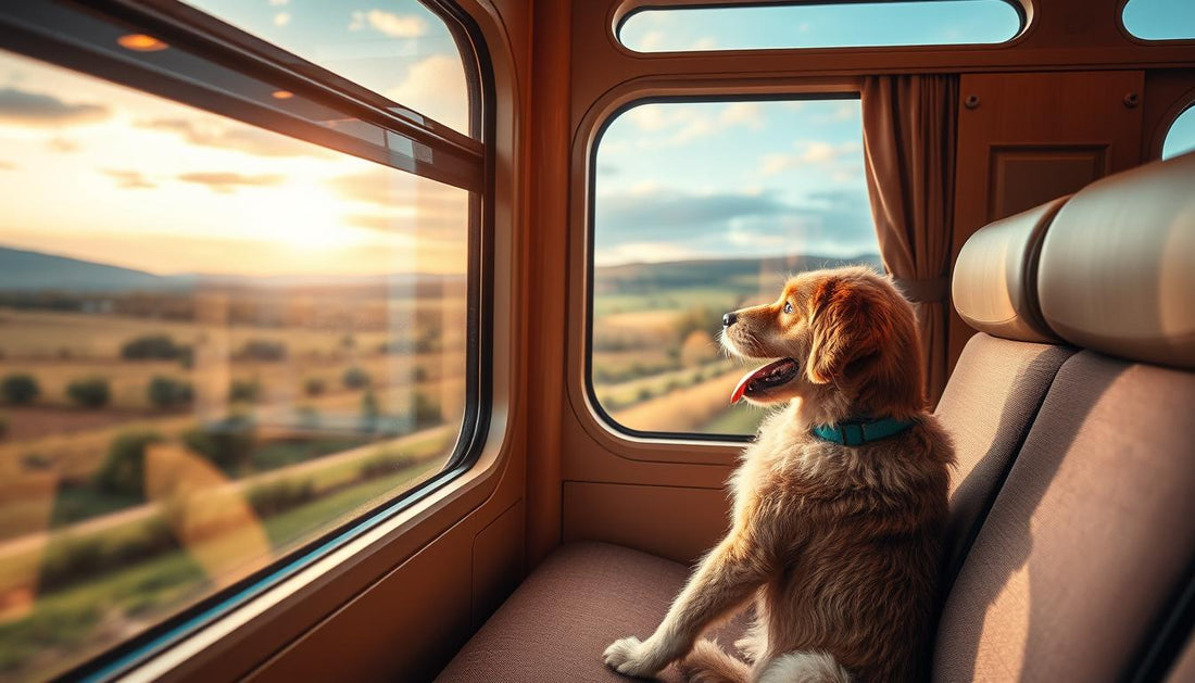 Mit Hunden Zugfahren bei der Deutschen Bahn