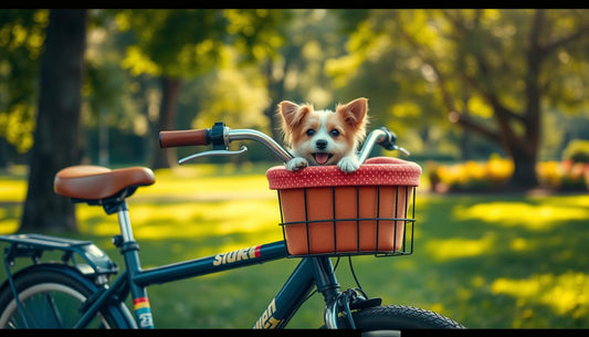 Hunde Fahrradkorb vorne – Sicher radeln mit Hund