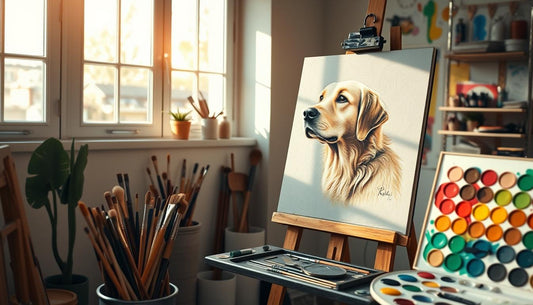 Hunde malen lernen - Tipps für schöne Portraits