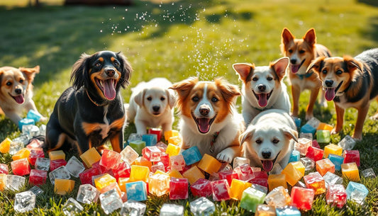 Hunde Eiswürfel: Erfrischung für heiße Tage