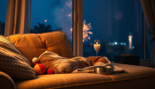 Hunde an Silvester schützen – Was wirklich hilft