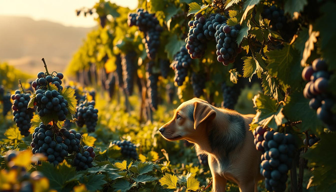 Warum Weintrauben für Hunde giftig sind