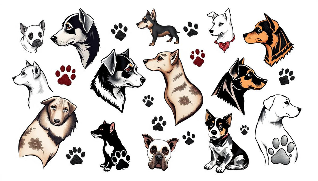 Die besten Hundetattoos: Inspiration und Bedeutung hinter den beliebtesten Motiven