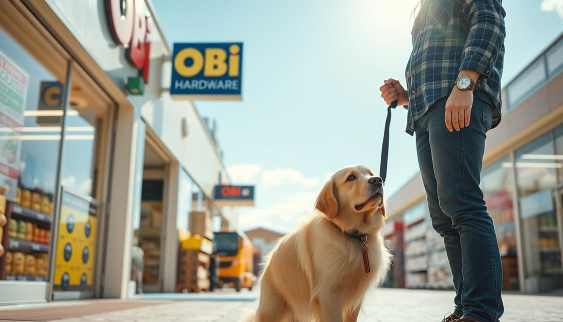 Hunde bei OBI – Darf dein Hund in den Baumarkt?