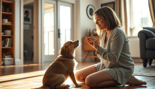 Einfache Hundetricks für Zuhause
