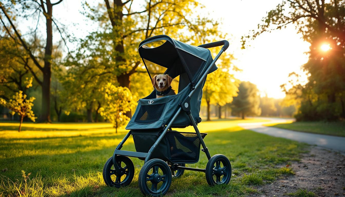 Klappbare Hundejogger: Komfort unterwegs