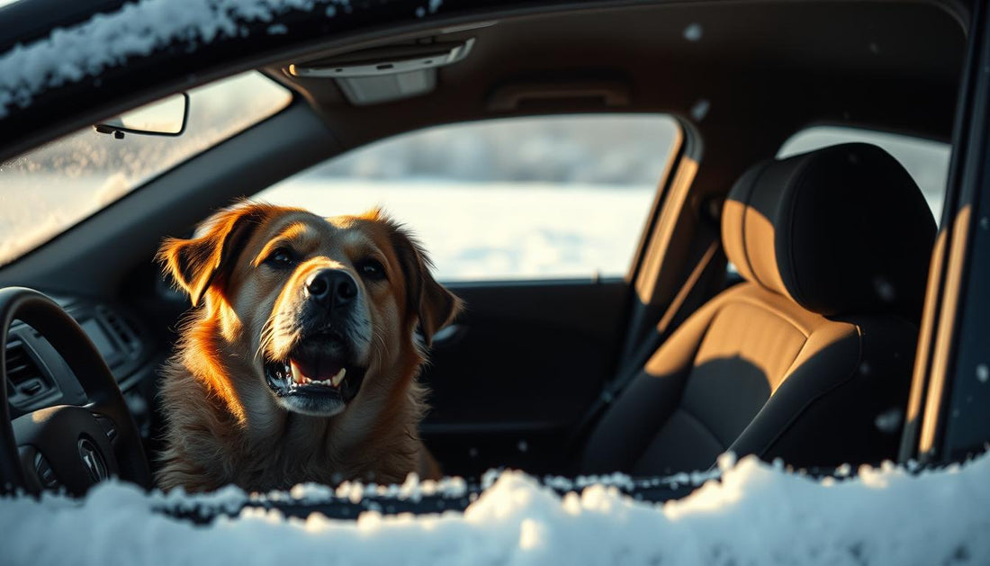 Hunde bei Kälte im Auto – Gefahren & Schutzmaßnahmen