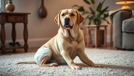 Wann und warum dein Hund Windeln braucht