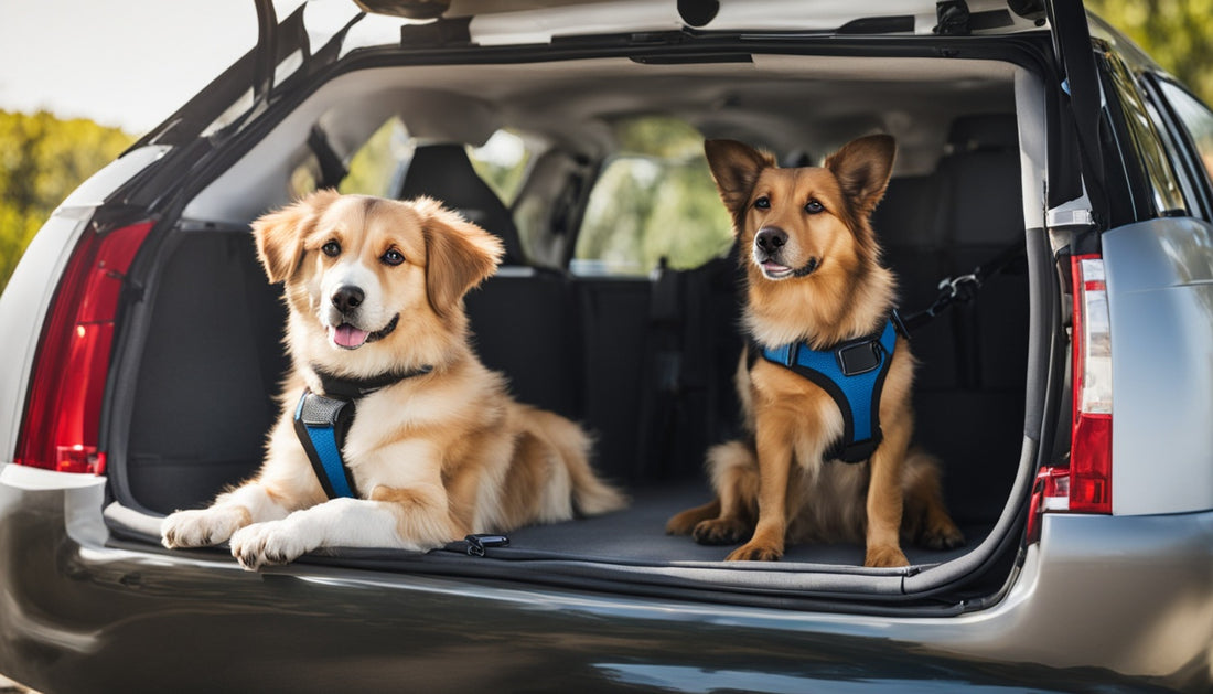 Wo ist der sicherste Platz für einen Hund im Auto?