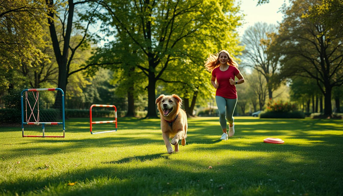 Optimale Kilometer mit Hund täglich gehen