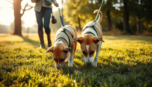 Hunde an der Leine schnuppern lassen – Gesund oder riskant?